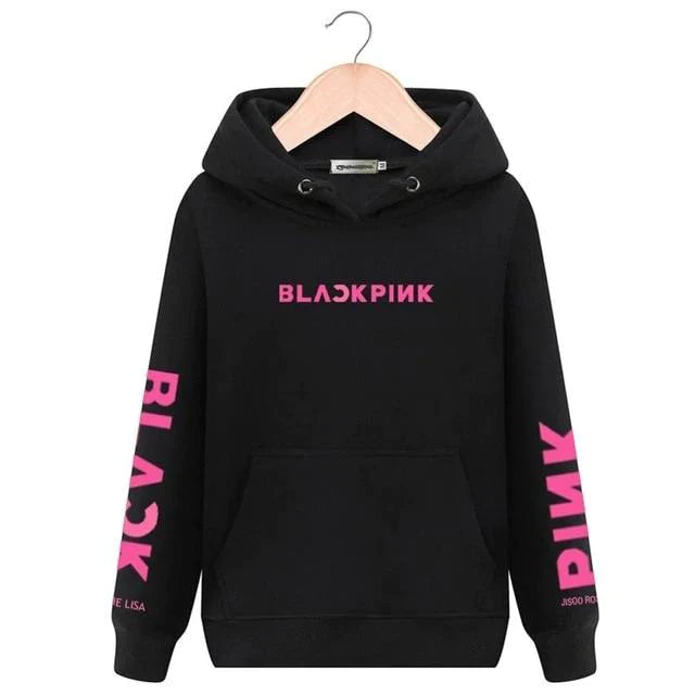 Sweat Blackpink PINK noir