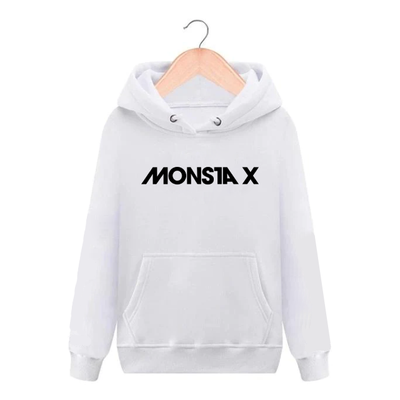 Sweat Monsta X blanc