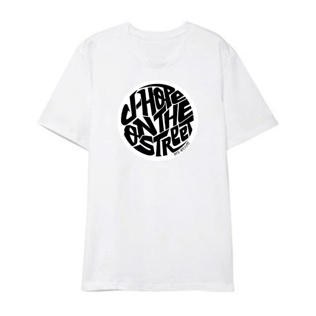 T Shirt J-hope On The Street blanc