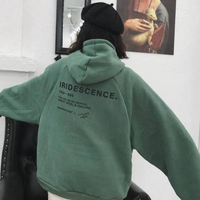 Hoodie Coréen Iridescence