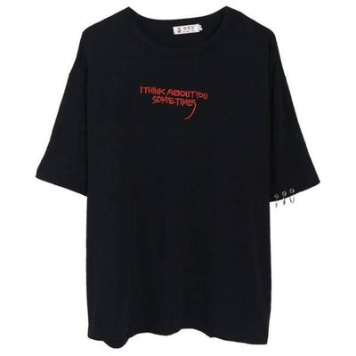 T Shirt I think about you sometimes