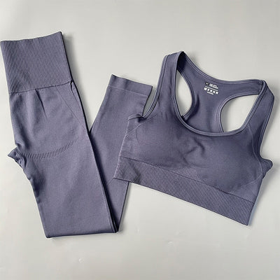 Ensemble de yoga coréen 4 pièces - KoreanxWear