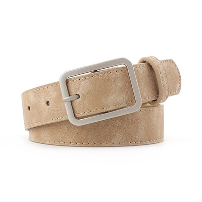 Ceinture à boucle rectangle - KoreanxWear