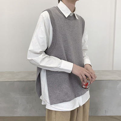 Sweat oversize sans manche - KoreanxWear