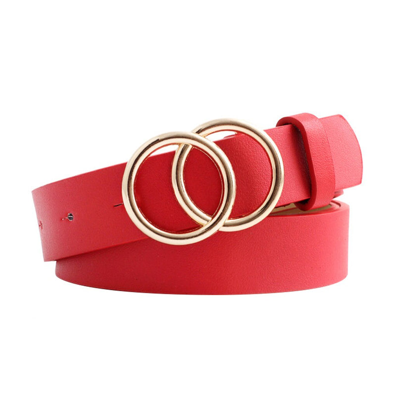 Ceinture double anneaux coréenne - KoreanxWear