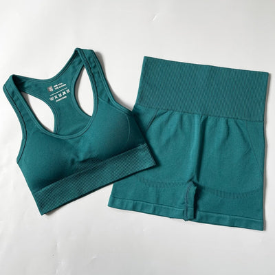 Ensemble de yoga coréen 4 pièces - KoreanxWear