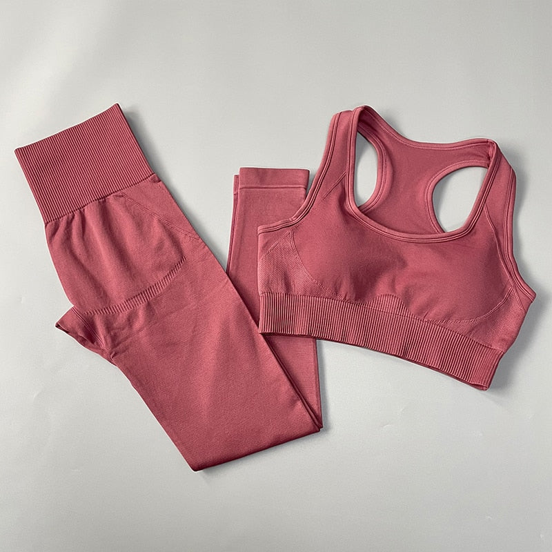 Ensemble de yoga coréen 4 pièces - KoreanxWear