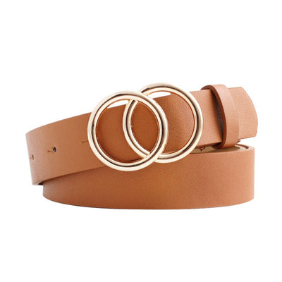 Ceinture double anneaux coréenne - KoreanxWear