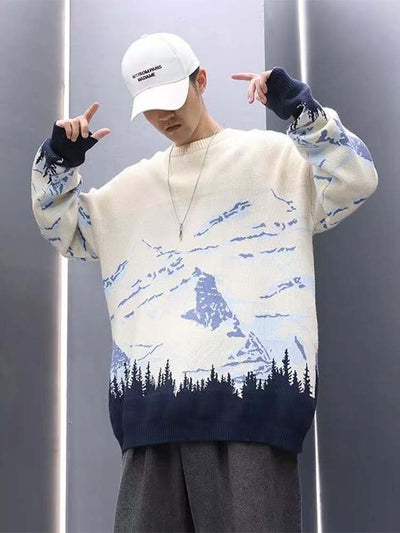 Sweat coréen montagne - KoreanxWear