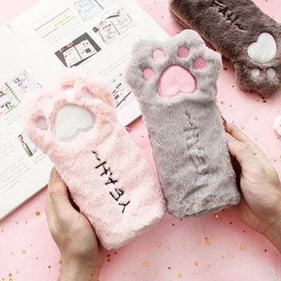 Trousse kawaii patte de chat - KoreanxWear