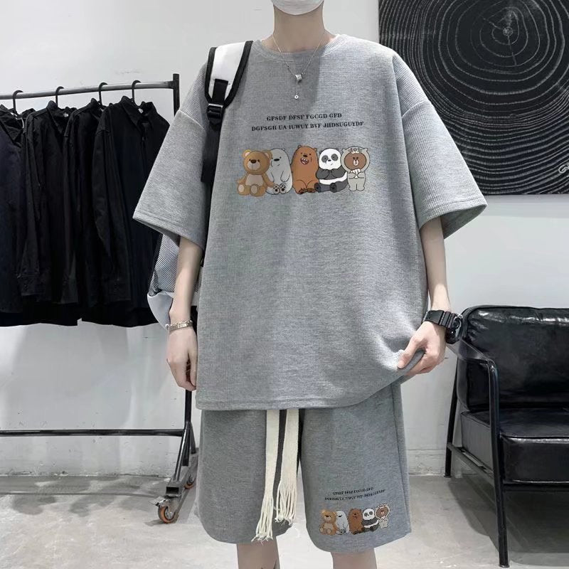 Ensemble streetwear animaux - KoreanxWear