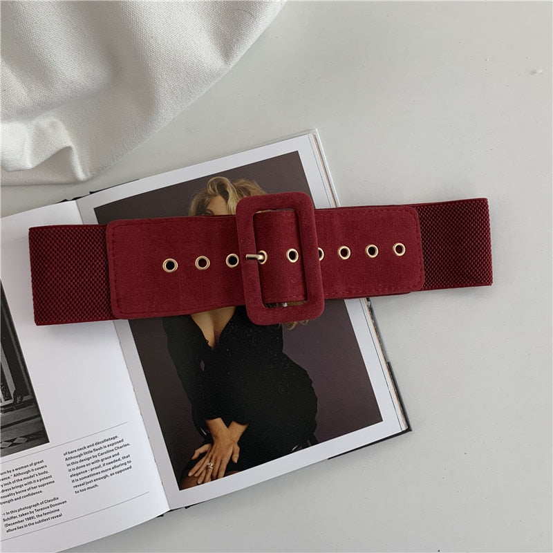 Ceinture à boucle carée - KoreanxWear