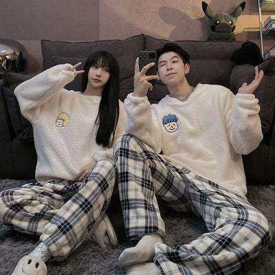 Pyjama de couple coréen - KoreanxWear