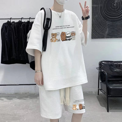 Ensemble streetwear animaux - KoreanxWear