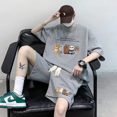 Ensemble streetwear animaux - KoreanxWear