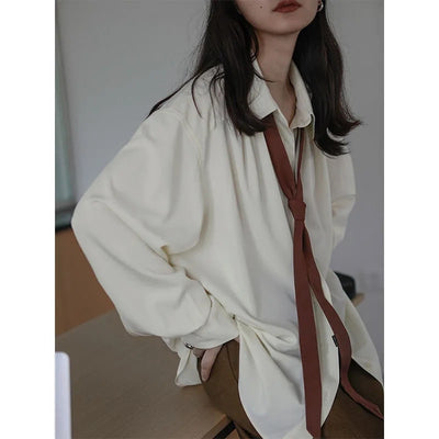 Chemise cravate coréenne - KoreanxWear