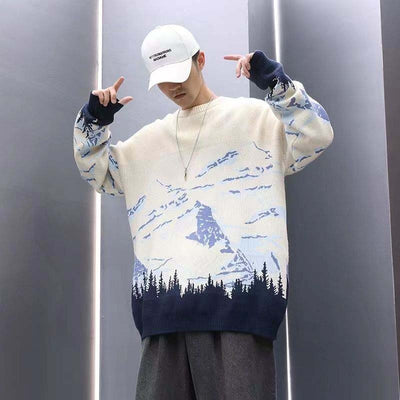 Sweat coréen montagne - KoreanxWear