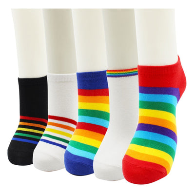 Lot de 5 paires de chaussettes amusantes - KoreanxWear