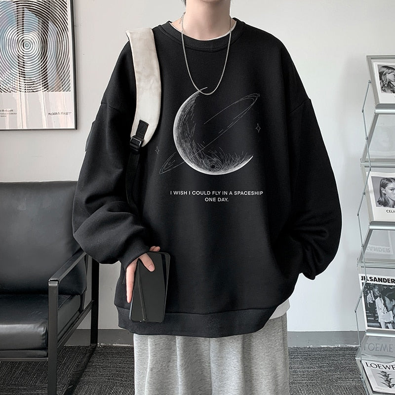 Sweat coréen lune - KoreanxWear