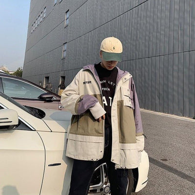 Blouson coréen coloré - KoreanxWear
