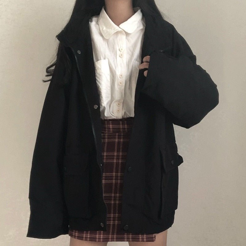 Blouson étudiante coréenne - KoreanxWear