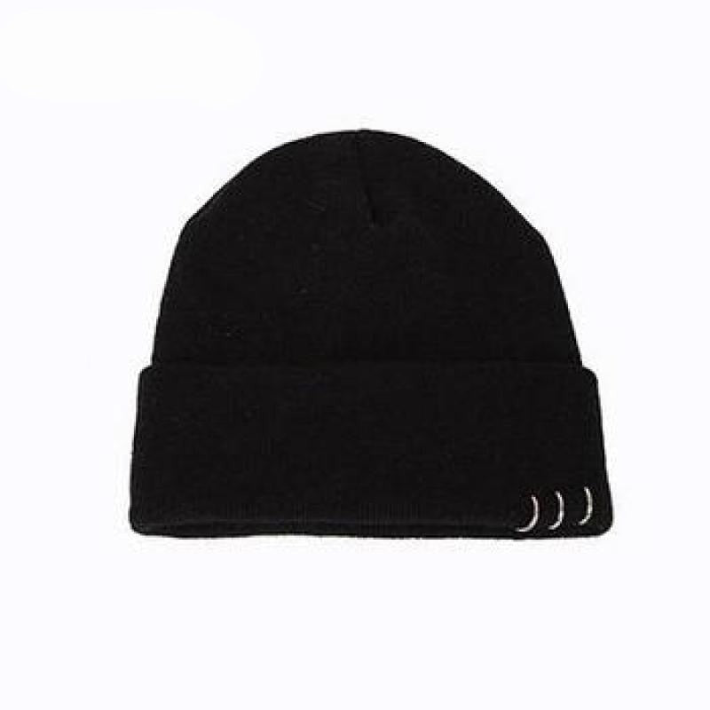 Bonnet à anneaux streetwear - KoreanxWear