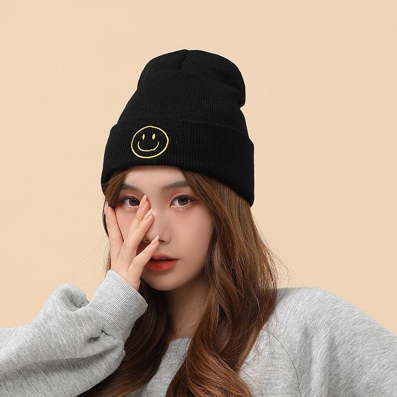 Bonnet smiley coréen - KoreanxWear