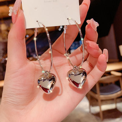 Boucles d'oreilles à coeur - KoreanxWear