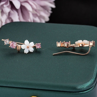 Boucles d'oreilles à fleur - KoreanxWear