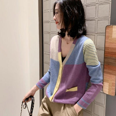 Cardigan à manches longues - KoreanxWear