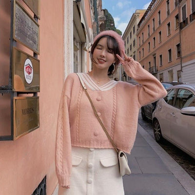 Cardigan coréen étudiante - KoreanxWear