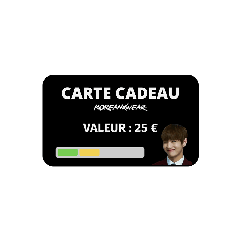 Carte-cadeaux KoreanxWear - KoreanxWear