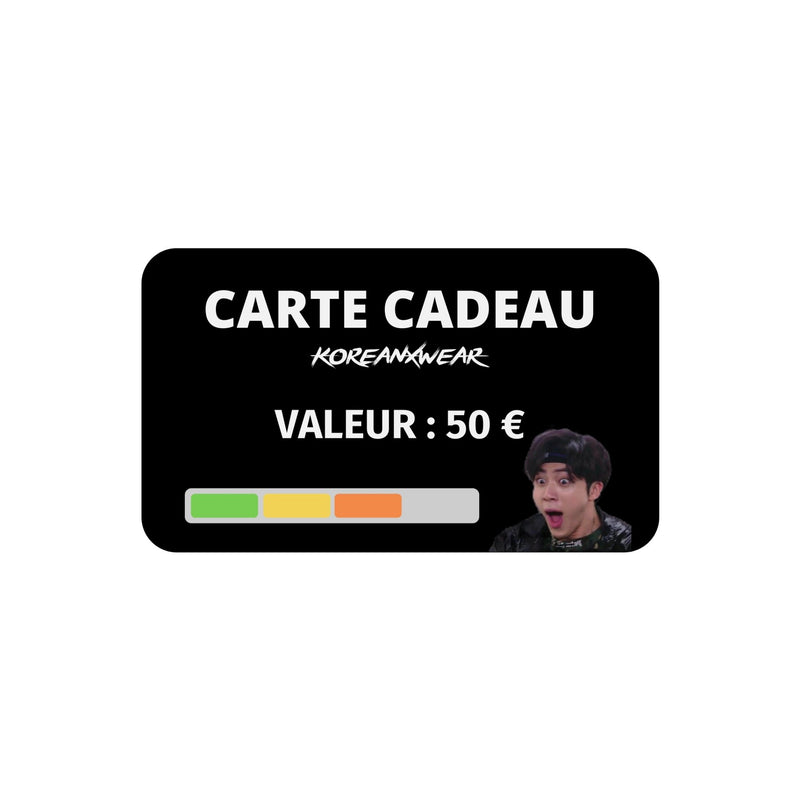 Carte-cadeaux KoreanxWear - KoreanxWear