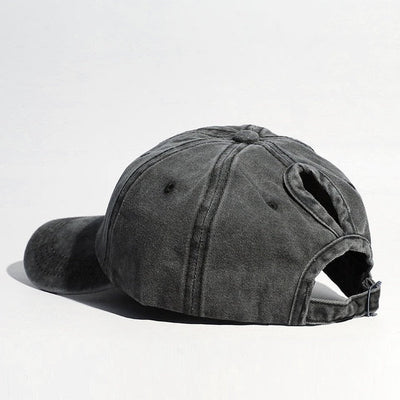 Casquette coréenne en denim - KoreanxWear