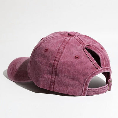 Casquette coréenne en denim - KoreanxWear