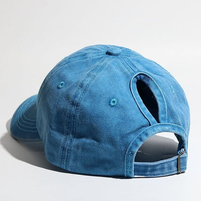 Casquette coréenne en denim - KoreanxWear