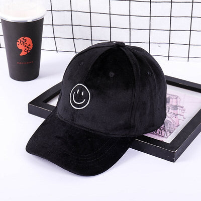 Casquette Coréenne Smiley Chic - KoreanxWear