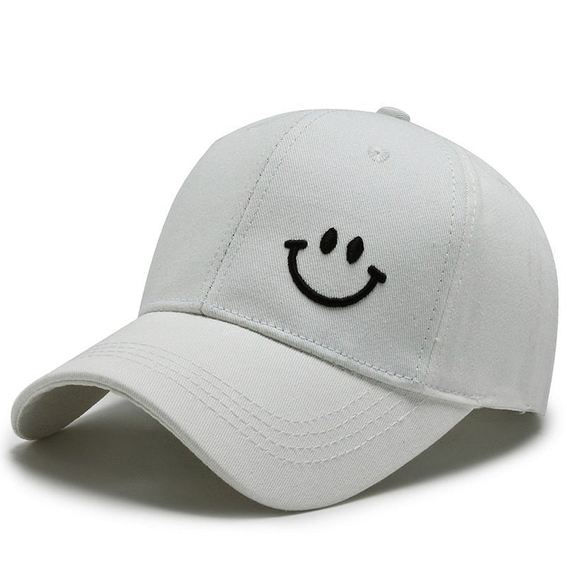 Casquette de baseball smiley - KoreanxWear