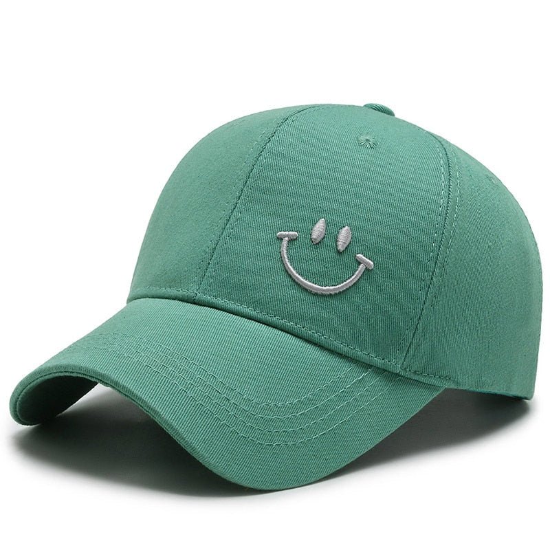 Casquette de baseball smiley - KoreanxWear