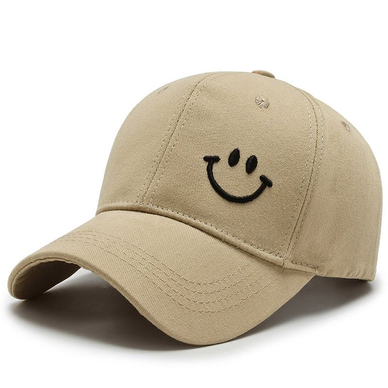 Casquette de baseball smiley - KoreanxWear