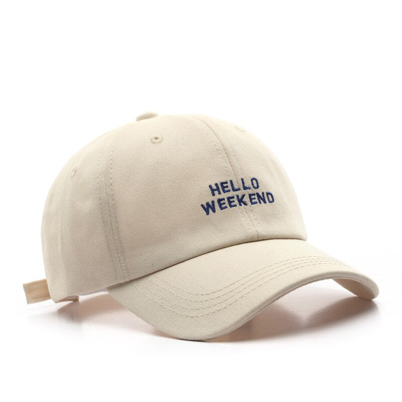 Casquette Hello Weekend - KoreanxWear