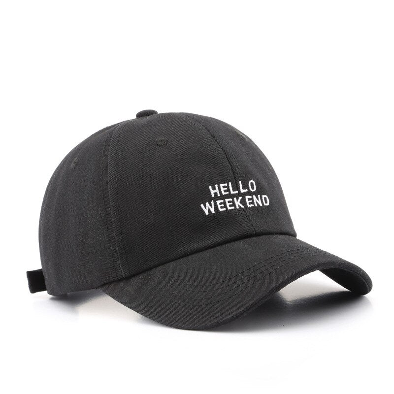 Casquette Hello Weekend - KoreanxWear