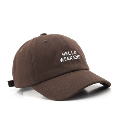 Casquette Hello Weekend - KoreanxWear