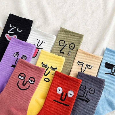 Chaussettes amusantes coréennes - KoreanxWear