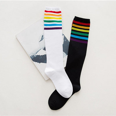 Chaussettes Arc en Ciel - KoreanxWear