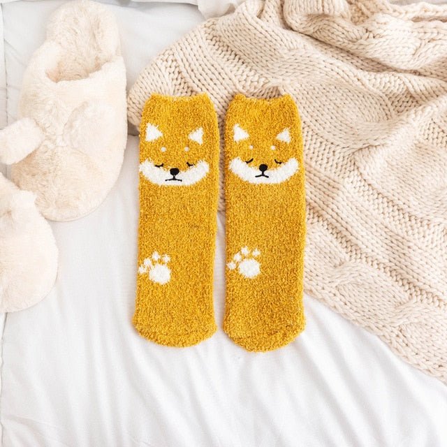 Chaussettes coréennes animaux - KoreanxWear