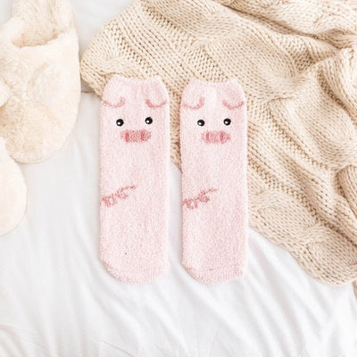 Chaussettes coréennes animaux - KoreanxWear