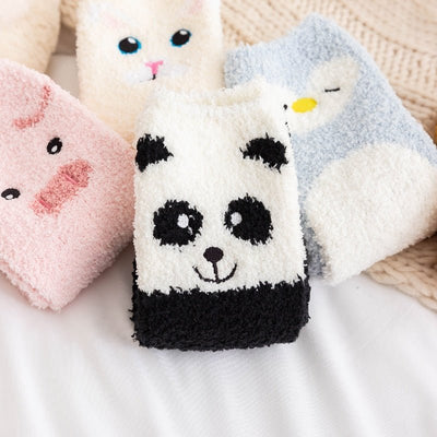 Chaussettes coréennes animaux - KoreanxWear