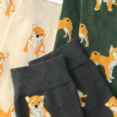 Chaussettes Coréennes Chiens - KoreanxWear