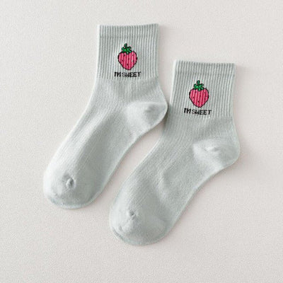 Chaussettes Fruits Fraises